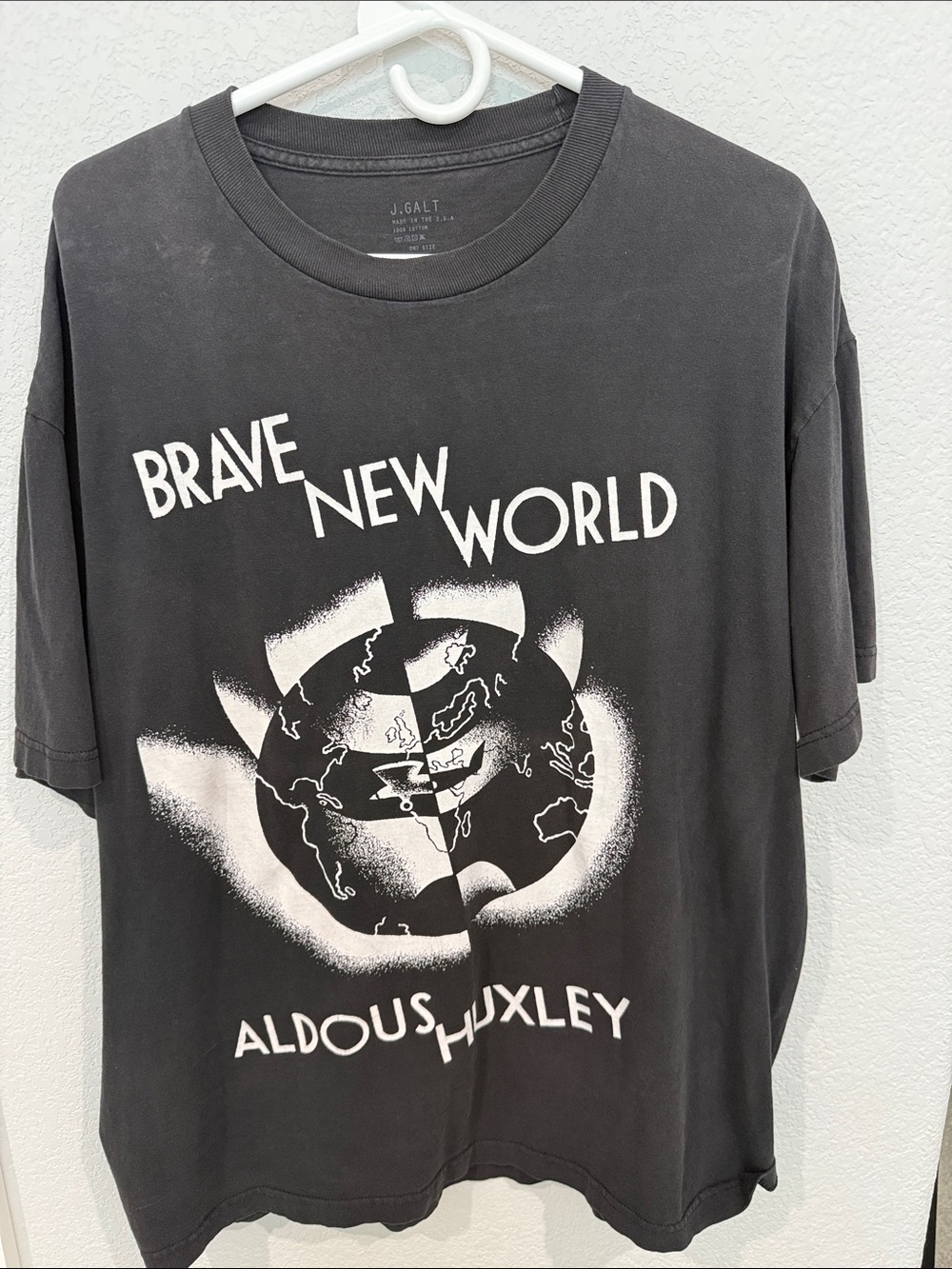 J.Galt Brave New World Graphic Tee